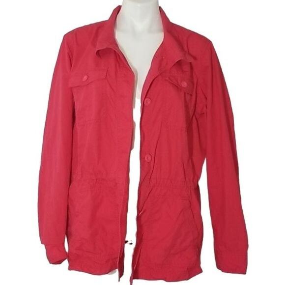 Eddie Bauer Red Lightweight Jacket - Picture 1 of 10